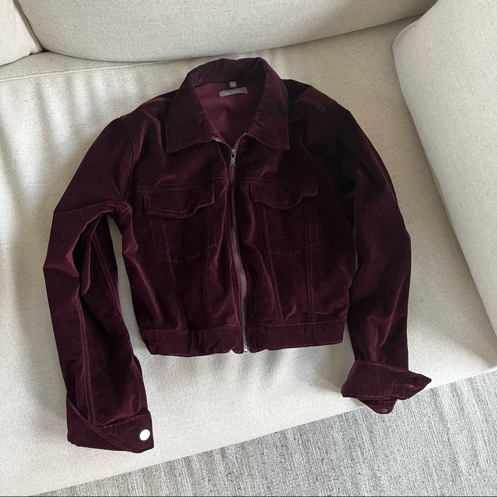 DL1961 Burgundy Jacket